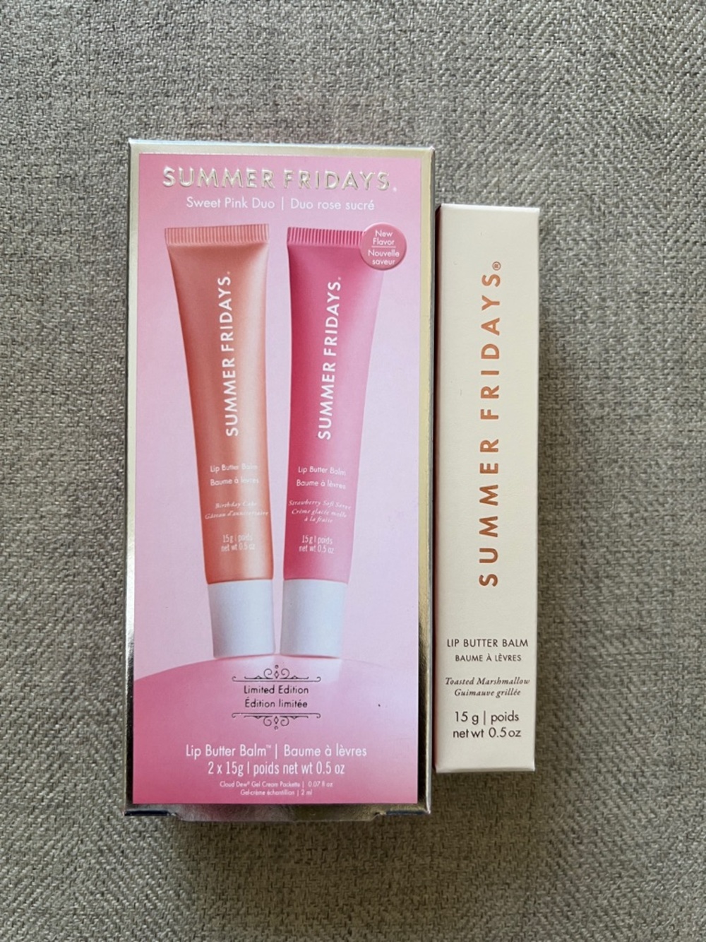 Summer Fridays Lip Balm Bundle-$FIRM